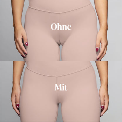 Tanga mit mittelhoher Taille Schwarz (3er-Pack)