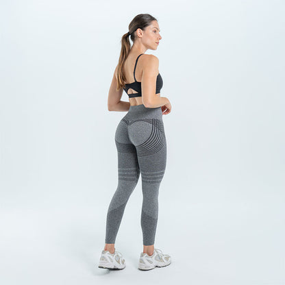 3D-Leggings | Grau