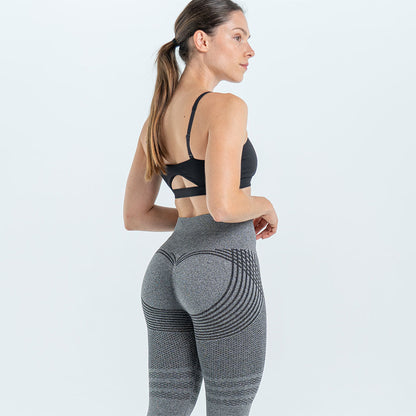 3D-Leggings | Grau
