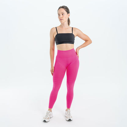 3D-Leggings | Rosa
