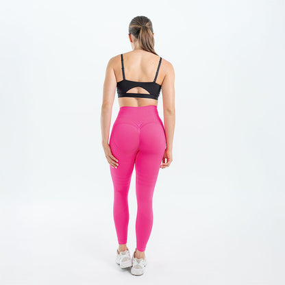 3D-Leggings | Rosa