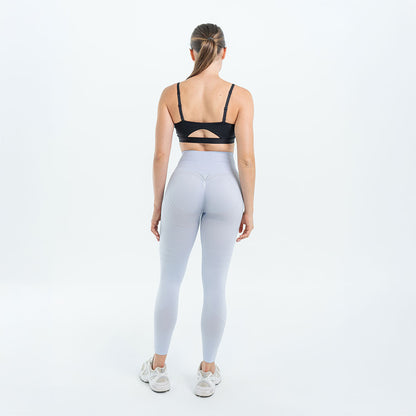 3D-Leggings | Hellviolett