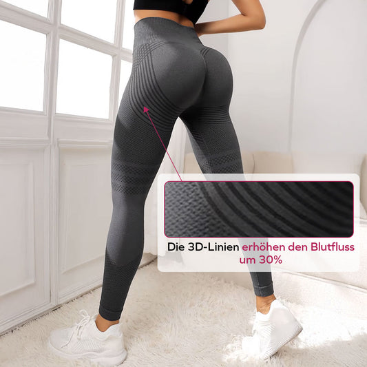 3D-Leggings | Dunkelgrau