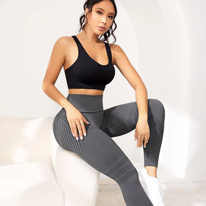 3D-Leggings | Dunkelgrau